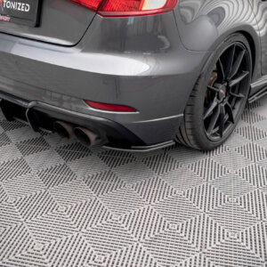 Maxton Street Pro zadnji stranski difuzorji za Audi S3 Sportback 8V Facelift