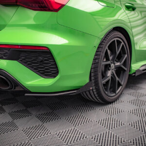 Maxton Street Pro zadnji stranski difuzorji + Flaps za Audi RS3 Sedan 8Y