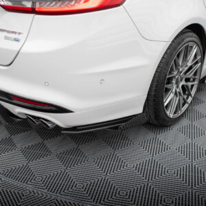 Maxton Street Pro zadnji stranski difuzorji + Flaps za Ford Mondeo Sport Mk5 Facelift / Fusion Sport Mk2 Facelift