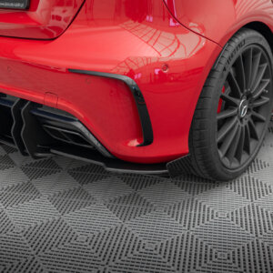 Maxton Street Pro zadnji stranski difuzorji + Flaps za Mercedes-Benz A 45 AMG W176 Facelift