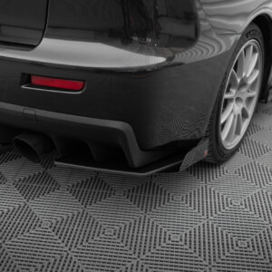 Maxton Street Pro zadnji stranski difuzorji + Flaps za Mitsubishi Lancer EVO X