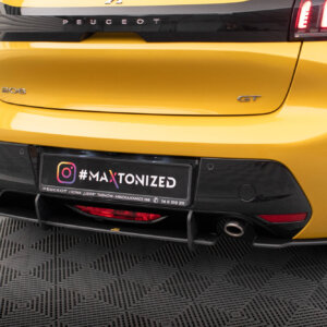 Maxton Street Pro zadnji stranski difuzorji + Flaps za Peugeot 208 GT Mk2
