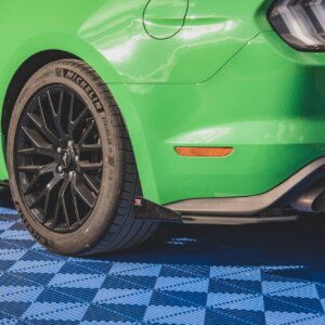 Maxton zadnji stranski difuzorji V.1 + Flaps za Ford Mustang GT Mk6 Facelift