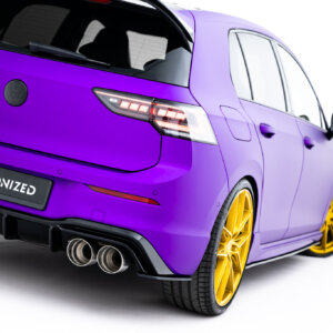 Maxton zadnji stranski difuzorji V.2 za Volkswagen Golf R Hatchback Mk8 / Mk8 Facelift