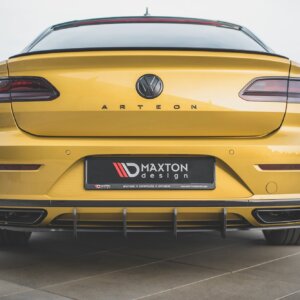 Maxton Street Pro zadnji difuzor + Flaps za Volkswagen Arteon R-Line Sedan / Shooting Brake Mk1