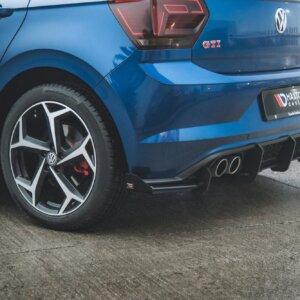 Maxton Street Pro zadnji difuzor + Flaps za Volkswagen Polo GTI Mk6