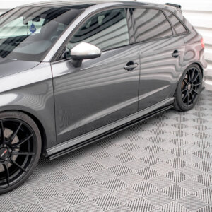 Maxton Street Pro stranski podaljški za Audi S3 / A3 S-Line Sportback 8V Facelift