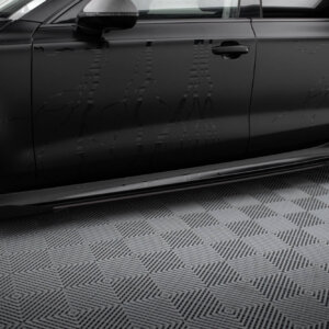 Maxton Street Pro stranski podaljški + Flaps za Audi A7 RS7 Look C7