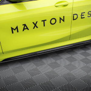 Maxton Street Pro stranski podaljški + Flaps za BMW 1 M-Pack / M135i / 128ti F40
