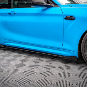 Maxton Street Pro stranski podaljški + Flaps za BMW M2 F87