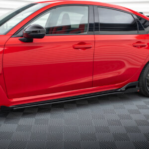 Maxton Street Pro stranski podaljški + Flaps za Honda Civic Type-R Mk 11