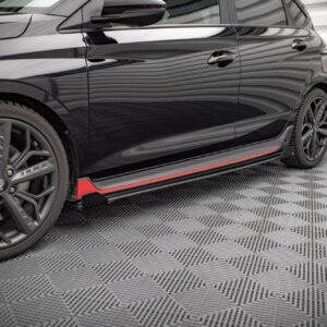 Maxton Street Pro stranski podaljški + Flaps za Hyundai I20 N Mk3