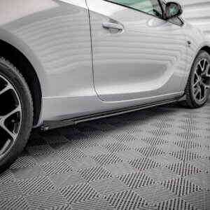 Maxton Street Pro stranski podaljški + Flaps za Opel Astra GTC OPC-Line J