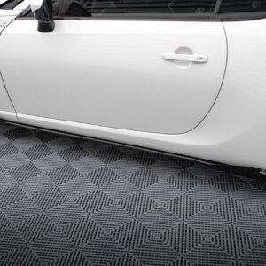 Maxton Street Pro stranski podaljški + Flaps za Subaru BRZ Mk1 / Mk1 Facelift