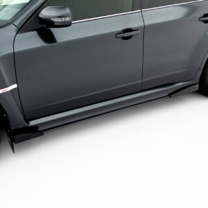 Maxton Street Pro stranski podaljški + Flaps za Subaru Impreza WRX STI Mk3 Facelift