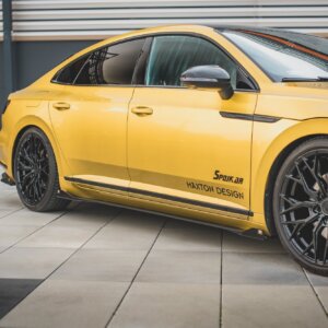 Maxton Street Pro stranski podaljški + Flaps za Volkswagen Arteon R-Line Sedan / Shooting Brake Mk1