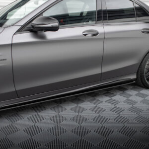 Maxton Street Pro stranski podaljški za Mercedes-AMG C63 Sedan / Estate W205 Facelift