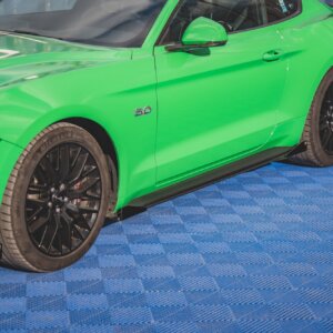 Maxton Street Pro stranski podaljški V.1 + Flaps za Ford Mustang GT Mk6 Facelift
