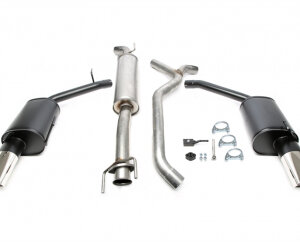 Duplex catback sport TA Technix za Saab 9-5 (YS3E) 1998-2005 — Motorsport only