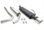 Catback TA Technix za Saab 9-3 (YS3D) 1998-2002 — Motorsport only
