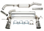 Duplex catback (nerjavno jeklo) TA Technix za Audi TT (8N) 1998-2006