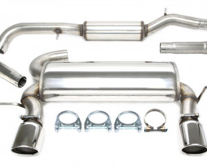 Duplex catback (nerjavno jeklo) TA Technix za Audi TT (8N) 1998-2006