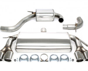 Duplex catback (nerjavno jeklo) TA Technix za Audi A3 Sportsback (8P) 2004-