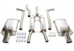 Duplex catback (nerjavno jeklo) TA Technix za Audi A4 (B6/B7) 2001-2004