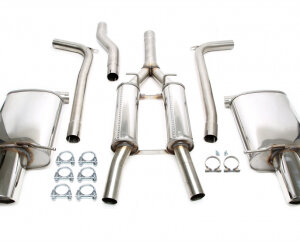 Duplex catback (nerjavno jeklo) TA Technix za Audi A4 (B6/B7) 2001-2004