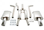 Duplex catback (nerjavno jeklo) TA Technix za Audi A4 (B6/B7) 2005- — Motorsport only