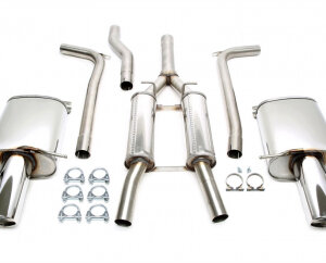 Duplex catback (nerjavno jeklo) TA Technix za Audi A4 (B6/B7) 2005- — Motorsport only