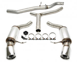 Duplex catback (nerjavno jeklo) TA Technix za Audi A4/A5 (B8) 2006- — Motorsport only