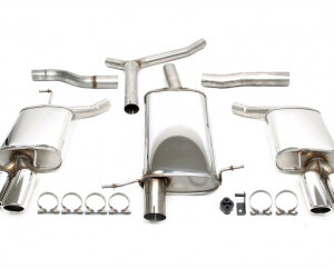 Duplex catback (nerjavno jeklo) TA Technix za Audi A4/A5 (B8) 2006- — Motorsport only