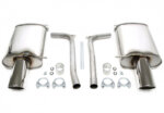 Duplex športni končni dušilec TA Technix za Audi A4 Quattro (B6/B7) 2001-2004