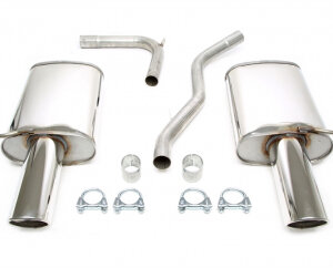 Duplex športni končni dušilec TA Technix za Audi A4 (B6/B7) 2005-2008 — Motorsport only