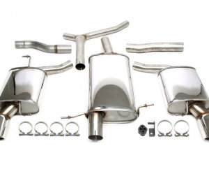 Duplex catback (nerjavno jeklo) TA Technix za Audi A4 / A5 (B8) 2007-2017