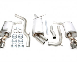 Duplex catback (nerjavno jeklo) TA Technix za Audi A6 (C6) 2005-2011 — Motorsport only
