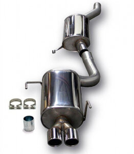 Catback (nerjavno jeklo) TA Technix za Audi 80-S2/RS2 (B4) 1991-1994