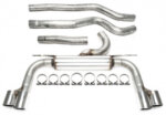 Duplex catback (nerjavno jeklo) TA Technix za BMW 3er / 4er (F30/F31/F34/F80) 2011-2015 — Motorsport only