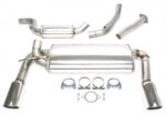 Duplex catback (nerjavno jeklo) TA Technix za Ford Focus II (DA_) 2006- — Motorsport only