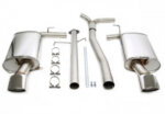 Duplex catback (nerjavno jeklo) TA Technix za Mazda 6 (GG) 2005-2007 — Motorsport only