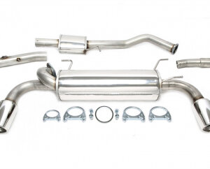 Duplex catback (nerjavno jeklo) TA Technix za Mazda MX-5 II (NB) 1998-2005 — Motorsport only