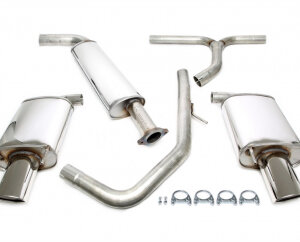 Duplex catback (nerjavno jeklo) TA Technix za Opel Insignia (G09) 2009-