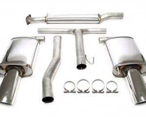 Duplex catback (nerjavno jeklo) TA Technix za Opel Insignia (G09) 2009-