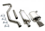 Catback (nerjavno jeklo) TA Technix za Saab 9-3 (YS3F) 2003-2005 — Motorsport only
