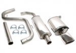 Catback (nerjavno jeklo) TA Technix za Saab 9-3 (YS3F) 2003-2005 — Motorsport only