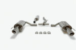 Duplex catback (nerjavno jeklo) TA Technix za Saab 9-3 Kombi (YS3F) 2009- — Motorsport only