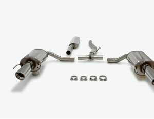 Duplex catback (nerjavno jeklo) TA Technix za Saab 9-3 Kombi (YS3F) 2009- — Motorsport only