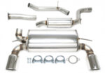 Duplex catback (nerjavno jeklo) TA Technix za Volvo C30 (533) 2006-2009 — Motorsport only