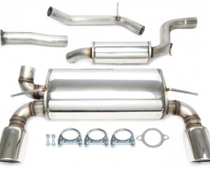 Duplex catback (nerjavno jeklo) TA Technix za Volvo C30 (533) 2006-2009 — Motorsport only